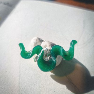 wax model for bespoke diamond pendant.